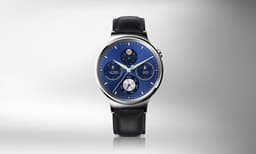 Montre Huawei Watch Classic Silver Bracelet Cuir Noir