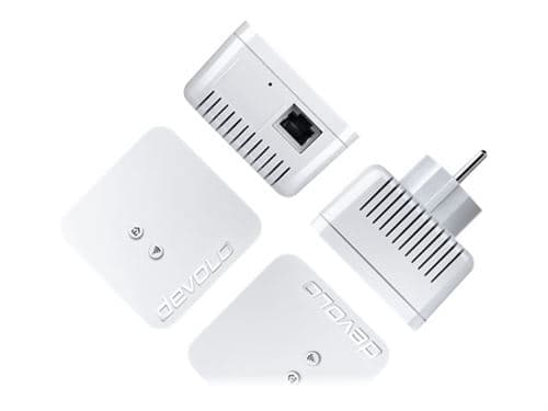 devolo dLAN 550 WiFi - Adaptateur CPL HomePlug AV (HPAV), IEEE 1901 2,4 Ghz - Branchement mural