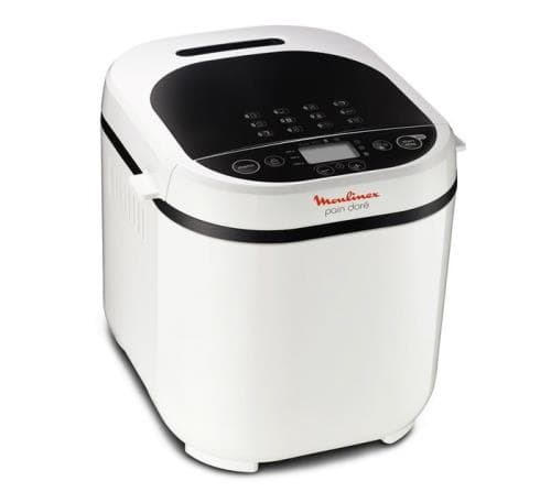 Machine à pain doré Moulinex OW210130 720W 1kg Blanc