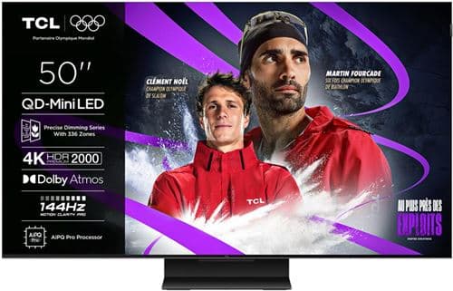 TV Tcl QD-Mini LED Pro 50C79K 127 cm 2025