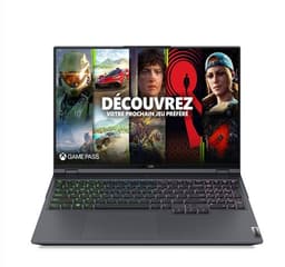 PC Portable Gaming Lenovo Legion 5 Pro 16ACH6H 16" AMD Ryzen 7 32 Go RAM 512 Go SSD Nvidia RTX 3070 Gris