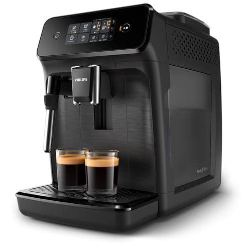 Expresso avec broyeur Philips EP1220/00 Série 1200 avec buse vapeur Noir