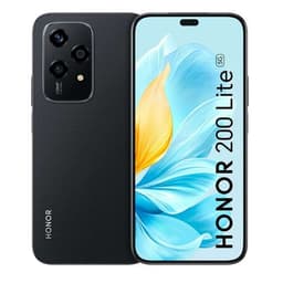Smartphone Honor 200 Lite Noir 8 Go RAM 256 Go stockage