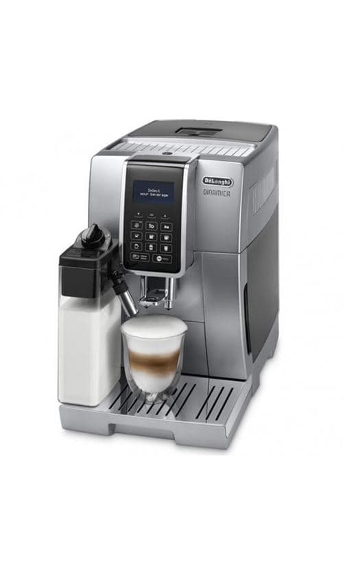 Expresso avec broyeur Delonghi Dinamica ECAM 350.75.S Argent et Noir
