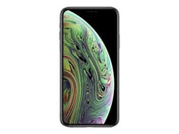 Apple iPhone XS - 4G smartphone - double SIM / Mémoire interne 64 Go - écran OEL - 5.8" - 2436 x 1125 pixels (120 Hz) - 2x caméras arrière 12 MP, 12 MP - 2x front cameras 7 MP - gris sidéral