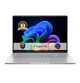 PC portable Asus Vivobook S16 M5606KA-SH140W 16” OLED 60 Hz Copilot+PC AMD Ryzen™ 7 AI 16 Go RAM 512 Go SSD Gris