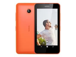 Nokia Lumia 635 - 4G smartphone - RAM 512 Mo / Mémoire interne 8 Go - microSD slot - Écran LCD - 4.5" - 480 x 854 pixels - rear camera 5 MP - orange vif
