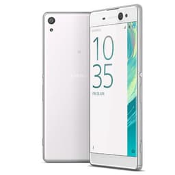 Sony XPERIA XA - 4G smartphone - RAM 2 Go / Mémoire interne 16 Go - microSD slot - Écran LCD - 5" - 1280 x 720 pixels - rear camera 13 MP - front camera 8 MP - blanc