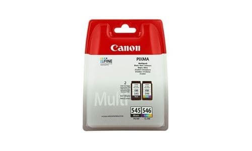 Pack de 2 cartouche d'encre Canon 545 546