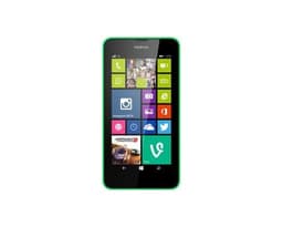 Nokia Lumia 630 - 3G smartphone - RAM 512 Mo / Mémoire interne 8 Go - microSD slot - Écran LCD - 4.5" - 480 x 854 pixels - rear camera 5 MP - noir