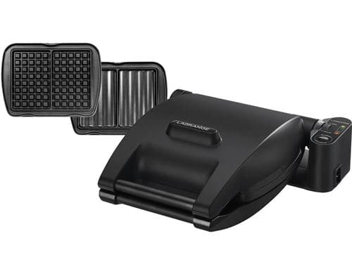 Gaufrier et croque-monsieur Lagrange Premium 019462 1200 W Noir