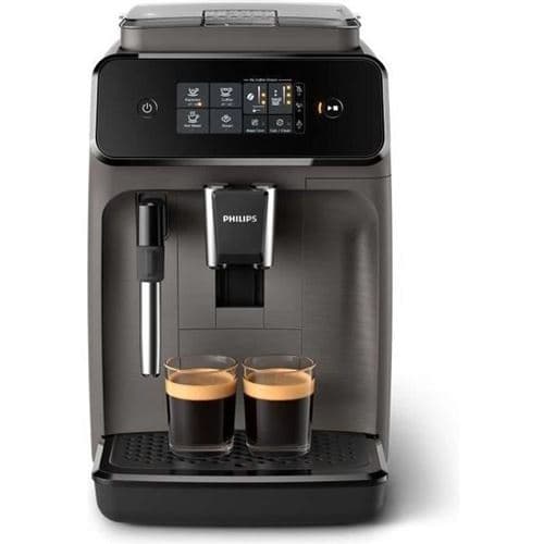 Philips Series 1200 EP1224 - Machine à café automatique avec mousseur à lait - 15 bar - gris cachemire