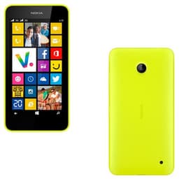 Smartphone Nokia Lumia 630, Double SIM, 8 Go, Jaune Vif