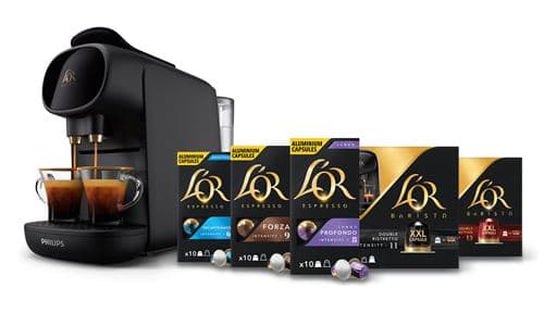 Philips L'OR Barista LM9012 - Machine à café - 19 bar - piano noir