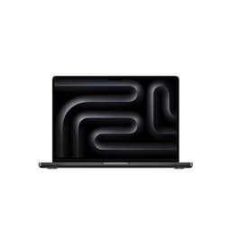 Apple MacBook Pro 14" 2 To SSD 24 Go RAM Puce M5 Pro CPU 15 cœurs GPU 16 cœurs Noir sidéral