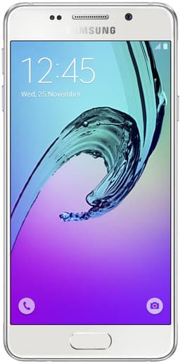 Samsung Galaxy A3 (2016) - 4G smartphone - RAM 1.5 Go / Mémoire interne 16 Go - microSD slot - écran OEL - 4.7" - 1280 x 720 pixels - rear camera 13 MP - front camera 5 MP