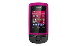 Nokia C2-05 - Téléphone de service - RAM 16 Mo - microSD slot - Écran LCD - 320 x 240 pixels - rear camera 0,3 MP - rose