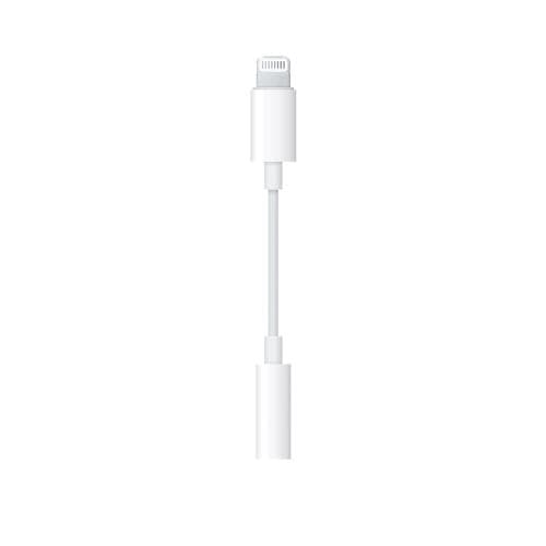 Adaptateur Apple Lightning vers Mini-Jack 3.5 mm Blanc