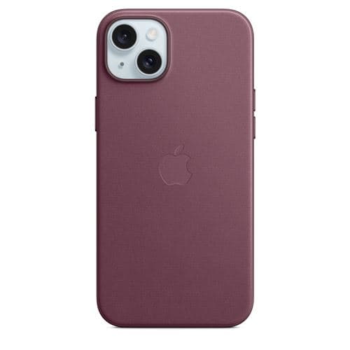 Apple Coque en tissage fin avec MagSafe pour iPhone 15 Plus Mûre