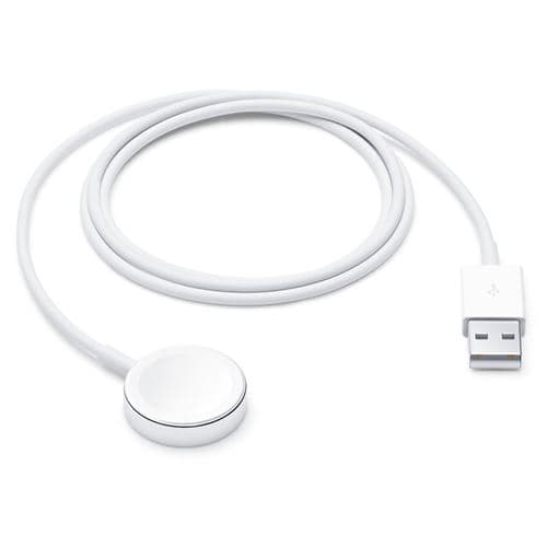 Apple - Câble de chargement de montre intelligent - USB mâle - 1 m - Charge rapide, magnétique