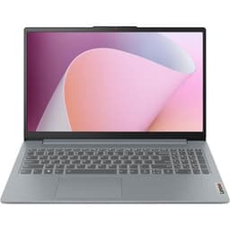 Lenovo IdeaPad Slim 3 15AMN8 82XQ - Conception de charnière à 180 degrés - AMD Ryzen 5 - 7520U / jusqu'à 4.3 GHz - Aucun SE fourni - Radeon 610M - 16 Go RAM - 512 Go SSD NVMe - 15.6" IPS 1920 x 1080 (Full HD) - Wi-Fi 6 - gris arctique - clavier : Fran
