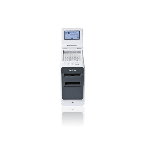 Brother TD-2130N - Imprimante d'étiquettes - thermique direct - Rouleau (6,3 cm) - 300 ppp - jusqu'à 152.4 mm/sec - USB 2.0, LAN, série, hôte USB - outil de coupe
