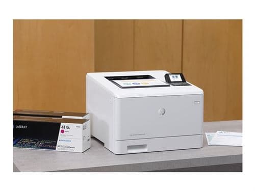 HP Color LaserJet Enterprise M455dn - Imprimante - couleur - Recto-verso - laser - A4/Legal - 600 x 600 ppp - jusqu'à 27 ppm (mono)/jusqu'à 27 ppm (couleur) - capacité : 300 feuilles - USB 2.0, Gigabit LAN, hôte USB 2.0