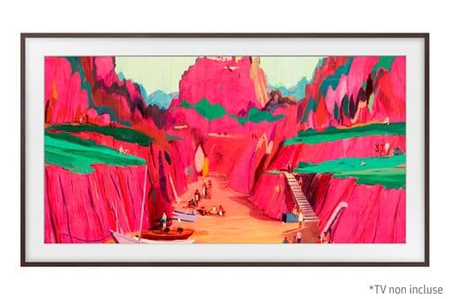 Cadre Samsung The Frame 85" VG-SCFF85BWBXC 2025 Noyer