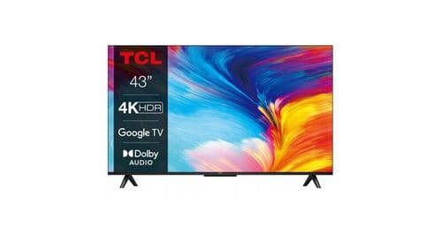 Tv intelligente tcl 43p631 4k ultra hd led wi-fi 3840 x 2160 px 43"