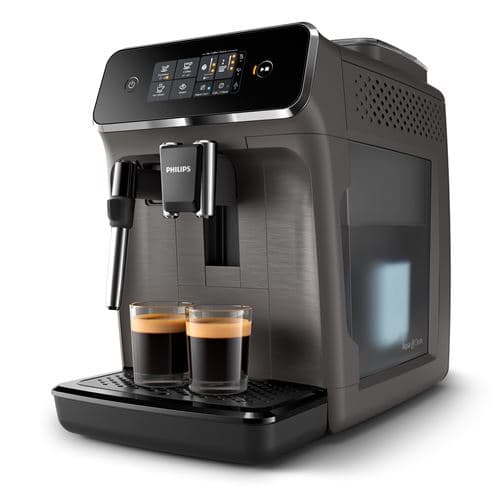 Expresso avec broyeur Philips EP2224/10 Série 2200 avec buse vapeur Gris cachemire
