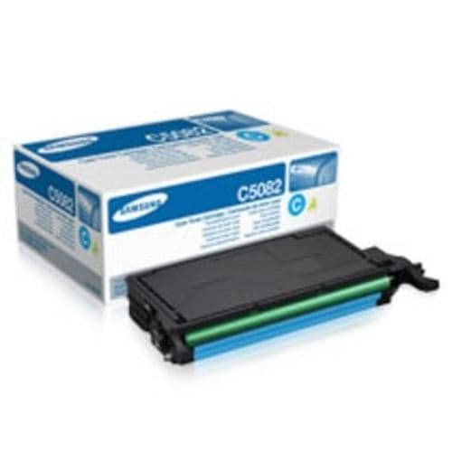Samsung CLT-C5082L - À rendement élevé - cyan - original - cartouche de toner - pour CLP-620ND, 670N, 670ND; CLX-6220FX, 6250FX