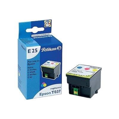 Pelikan E25 - 27 ml - couleur (cyan, magenta, jaune) - compatible - réservoir d'encre (alternative pour : Epson T037) - pour Epson Stylus C42+, C42S, C42SX, C42UX, C42UX Plus, C44+, C46