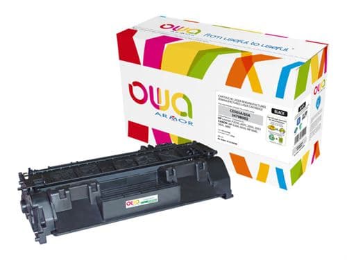 OWA - Noir - compatible - remanufacturé - cartouche de toner (alternative pour : HP CE505A) - pour HP LaserJet P2055, P2055d, P2055dn, P2055x