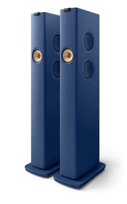 Enceintes connectées Hi-Fi Kef LS60 Wireless Bleu Vendues à la paire