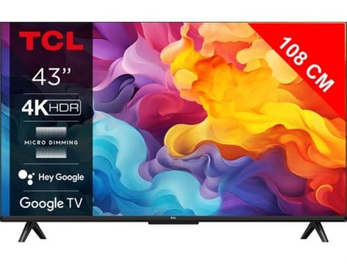 Smart TV tcl 43V6BX1 43 pouces 4K LED