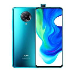 Xiaomi POCO F2 Pro - 5G smartphone - double SIM - RAM 6 Go / Mémoire interne 128 Go - OLED display - 6.67" - 2400 x 1080 pixels - 4x caméras arrière 64 MP, 13 MP, 5 MP, 2 MP - front camera 20 MP - Bleu néon