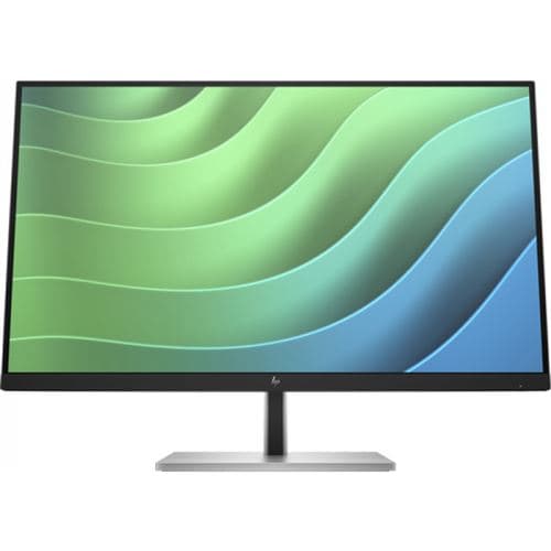 HP E27 G5 - E-Series - écran LED - 27" - 1920 x 1080 Full HD (1080p) @ 75 Hz - IPS - 300 cd/m² - 1000:1 - 5 ms - HDMI, DisplayPort, USB - noir, noir et argent (support)