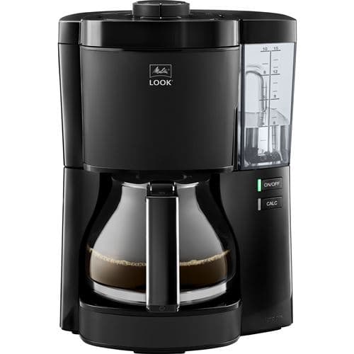 Cafetière filtre Look V Glass 1,25 L Noir