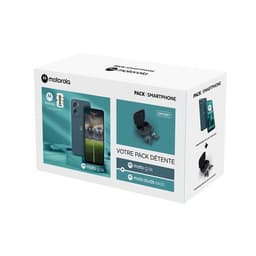 Pack Smartphone Motorola Moto G06 6,88" Double SIM 128 Go Tapestry Bleu + buds Bass Dark shadow