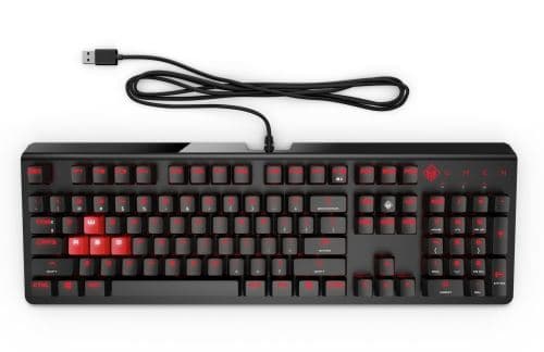 Clavier HP Omen 1100 Noir et Rouge
