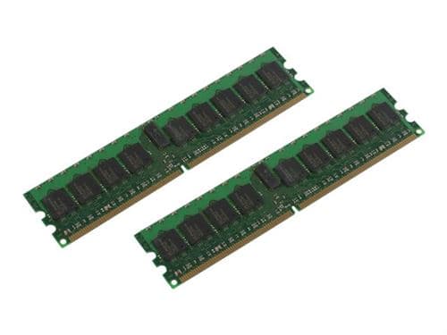 CoreParts - DDR2 - kit - 4 Go: 2 x 2 Go - DIMM 240 broches - 400 MHz / PC2-3200 - 1.8 V - mémoire enregistré - ECC