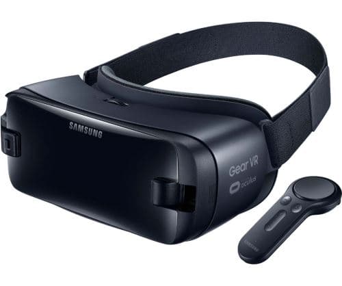 Casque de réalité virtuelle Samsung Gear VR avec Contrôleur pour Galaxy S6, S7, S8, S9, S9+, A8 et Note 8