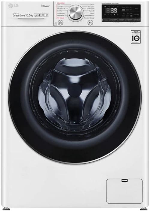 LG F14V71WHST - Machine à laver - WiFi - largeur : 60 cm - profondeur : 56.5 cm - hauteur : 85 cm - chargement frontal - 68 litres - 10.5 kg - 1400 tours/min - blanc