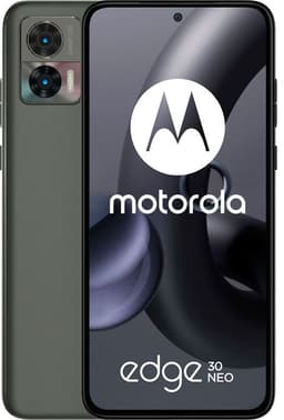 Motorola Edge 30 Neo - 5G smartphone - double SIM - RAM 8 Go / Mémoire interne 128 Go - écran pOLED - 6.28" - 2400 x 1080 pixels (120 Hz) - 2x caméras arrière 64 MP. 13 MP - front camera 32 MP - onyx noir