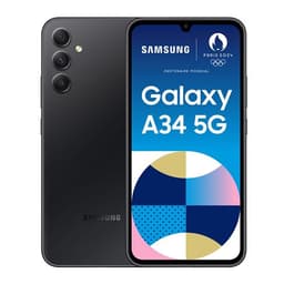 Smartphone Samsung Galaxy A34 6,6" 5G Nano SIM 256 Go Noir