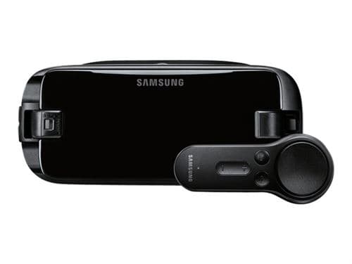 Samsung Gear VR (2017) - SM-R324 - casque de réalité virtuelle pour téléphone portable - noir - pour Galaxy S6, S6 edge, S6 edge+, S7, S7 edge, S8, S8+