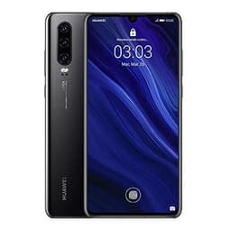 Huawei P30 - 4G smartphone - double SIM - RAM 6 Go / Mémoire interne 128 Go - OLED display - 6.1" - 2340 x 1080 pixels - 3 x caméras arrière 40 MP, 16 MP, 8 MP - front camera 32 MP - noir