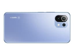 Xiaomi 11 Lite 5G NE - 5G smartphone - double SIM - RAM 6 Go / Mémoire interne 128 Go - microSD slot - écran OEL - 6.55" - 2400 x 1080 pixels (90 Hz) - 3 x caméras arrière 64 MP, 8 MP, 5 MP - front camera 20 MP - bleu bubblegum