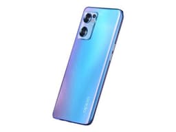 OPPO Find X5 Lite - 5G smartphone - double SIM - RAM 8 Go / Mémoire interne 256 Go - microSD slot - écran OEL - 6.43" - 2400 x 1080 pixels (90 Hz) - 3 x caméras arrière 64 MP, 8 MP, 2 MP - front camera 32 MP - bleu étoilé