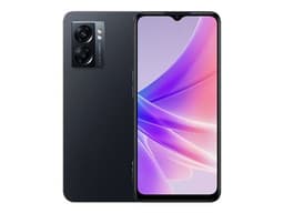 OPPO A77 5G - 5G smartphone - double SIM - RAM 4 Go / Mémoire interne 64 Go - microSD slot - Écran LCD - 6.56" - 1612 x 720 pixels (60 Hz) - 2x caméras arrière 48 MP, 2 MP - front camera 8 MP - noir minuit